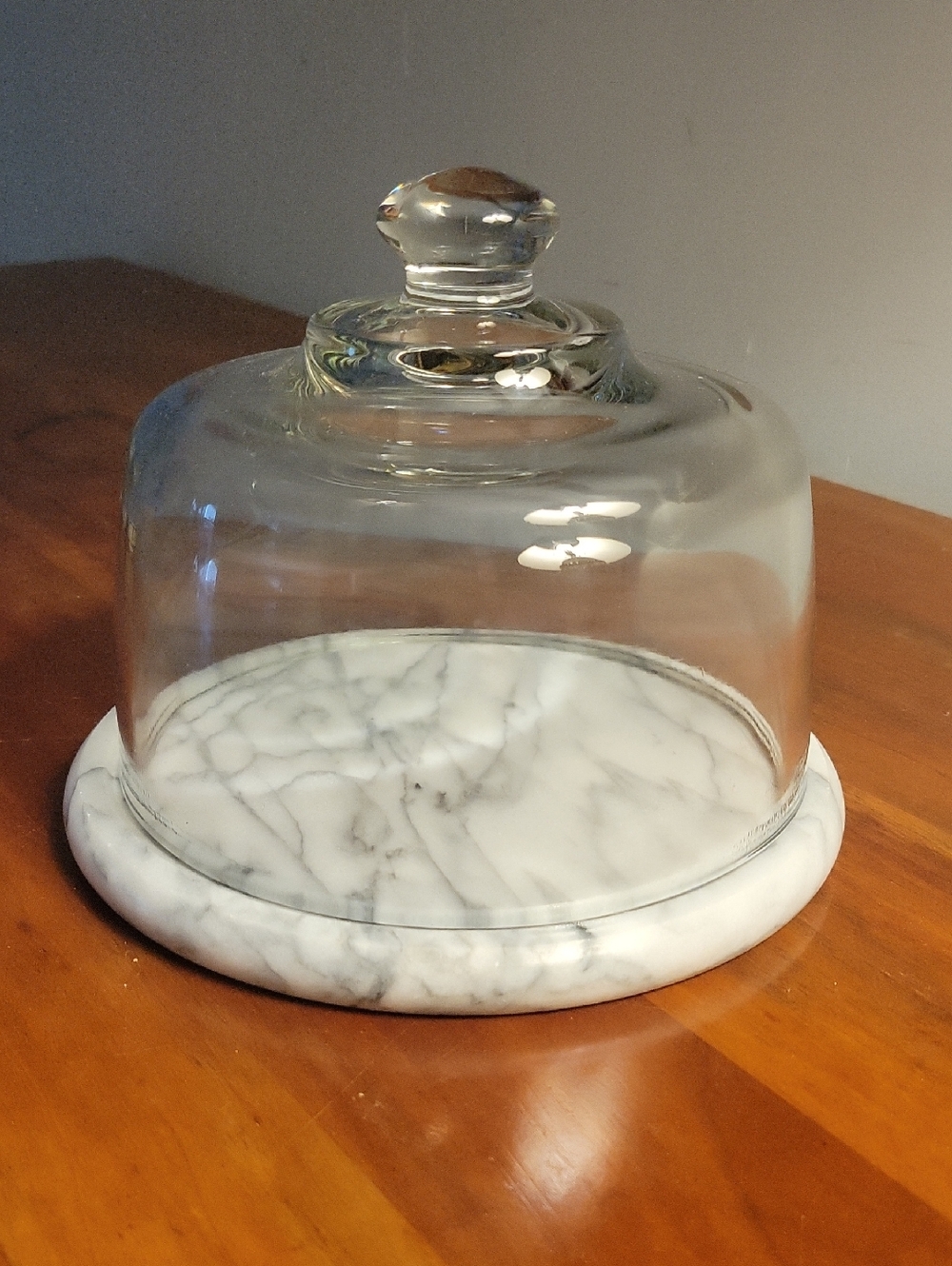 Marble Base With Glass Dome